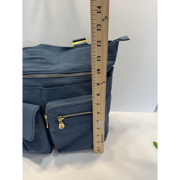 Baggallini Blue Shoulder Bag - Picture 14 of 14